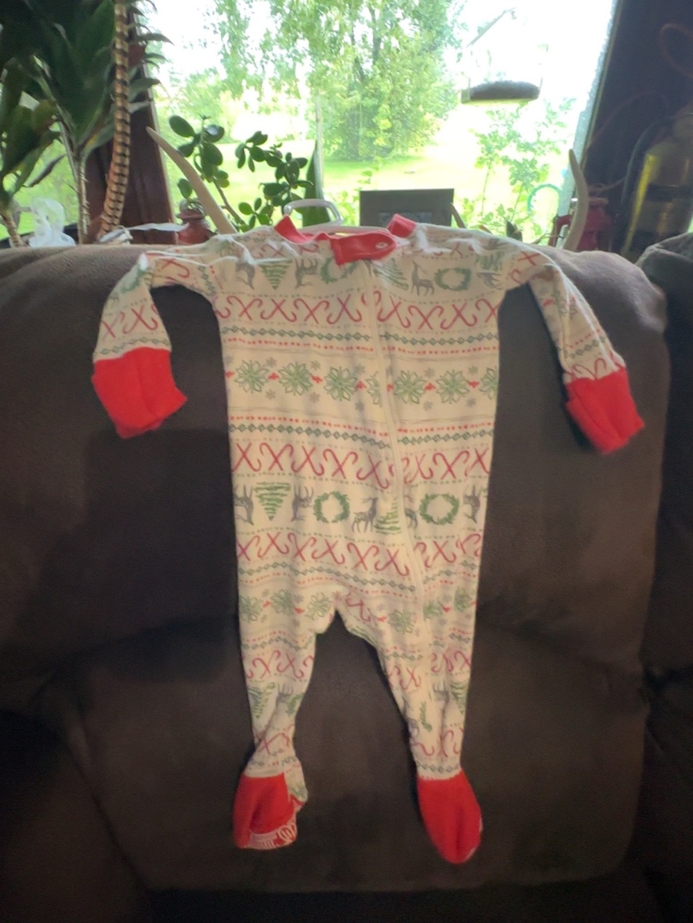 Burts bees 0-3 month Christmas footies